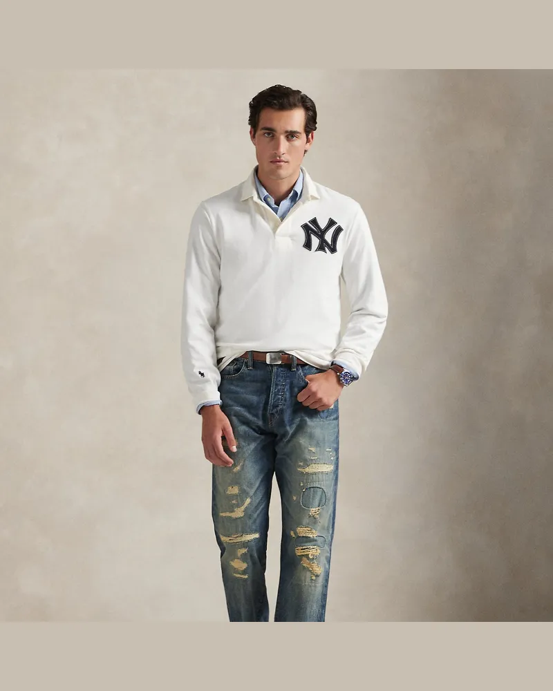Ralph Lauren Rugbyhemd Polo  Ralph Lauren Lauren Yankees White