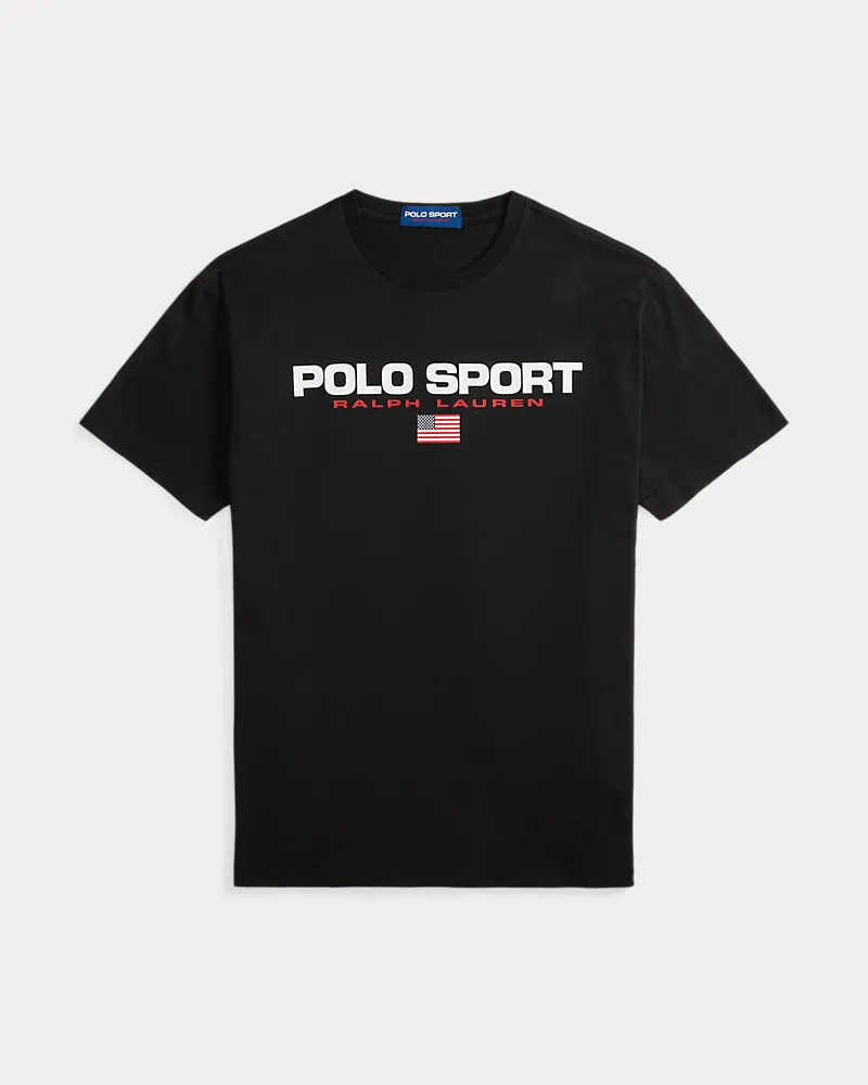 Ralph Lauren Classic-Fit T-Shirt Polo Sport Black