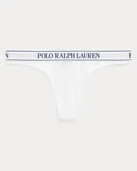 Ralph Lauren Tanga mit wiederholendem Logo White