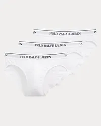 Ralph Lauren Dreierpack Slips White