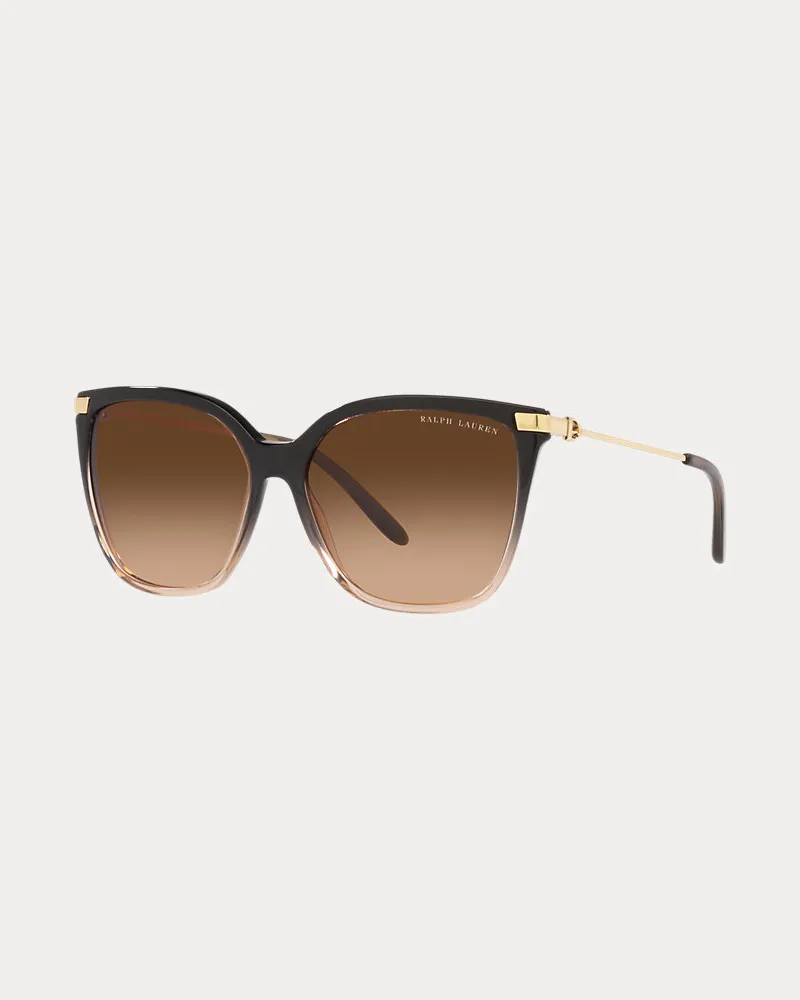 Ralph Lauren Sonnenbrille Kate mit Steigbügel Brown