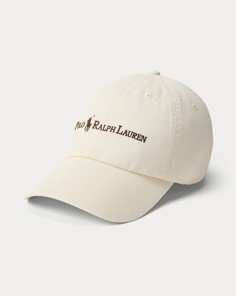 Ralph Lauren Baseballkappe aus Baumwolltwill Tan