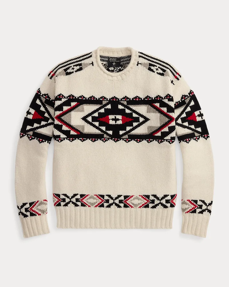 Ralph Lauren Pullover PRL x TÓPA Center Camp White