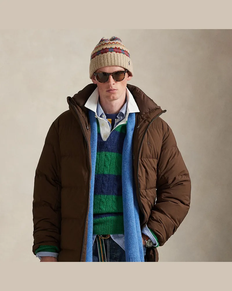 Ralph Lauren Matter Steppmantel mit Daunenfüllung Brown