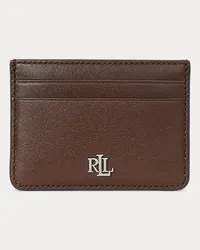 Ralph Lauren Kartenetui aus Leder Brown