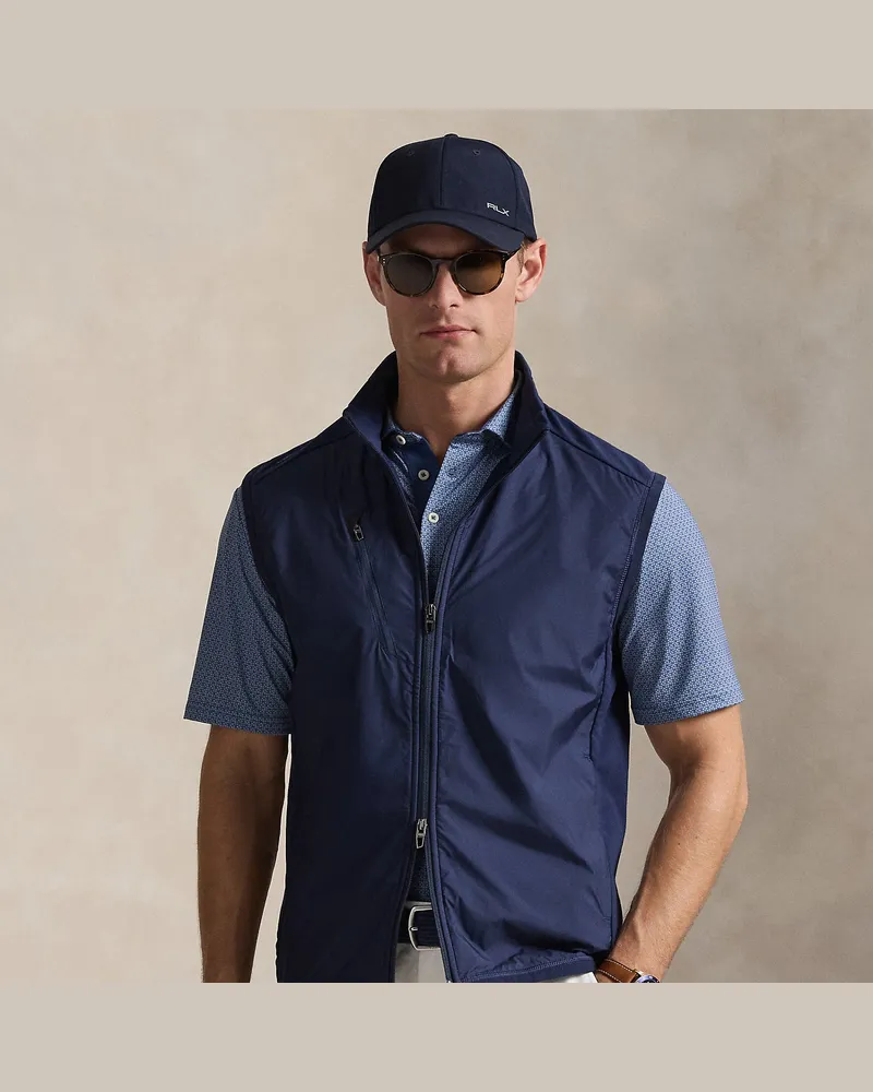 Ralph Lauren Hybrid-Weste mit Reißverschluss Blue