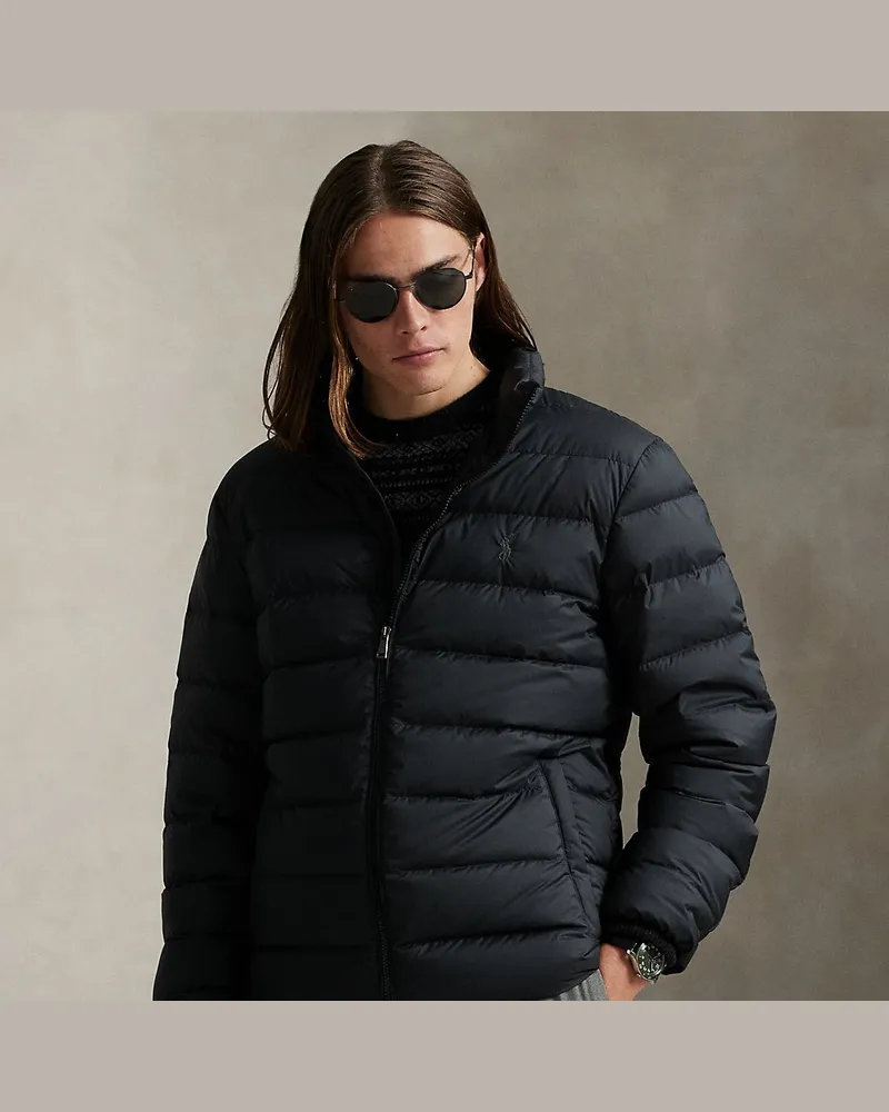 Ralph Lauren Die verstaubare Daunenjacke Colden Black