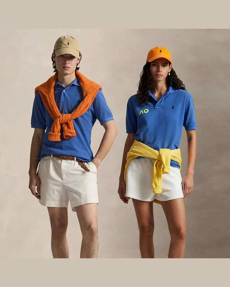 Ralph Lauren Original-Fit Poloshirt Australian Open Blue