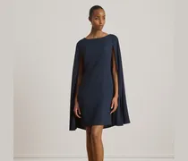Cape-Cocktailkleid aus Georgette