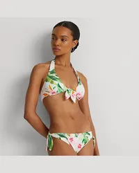 Ralph Lauren Hipster-Bikinihose mit Bindebändern White