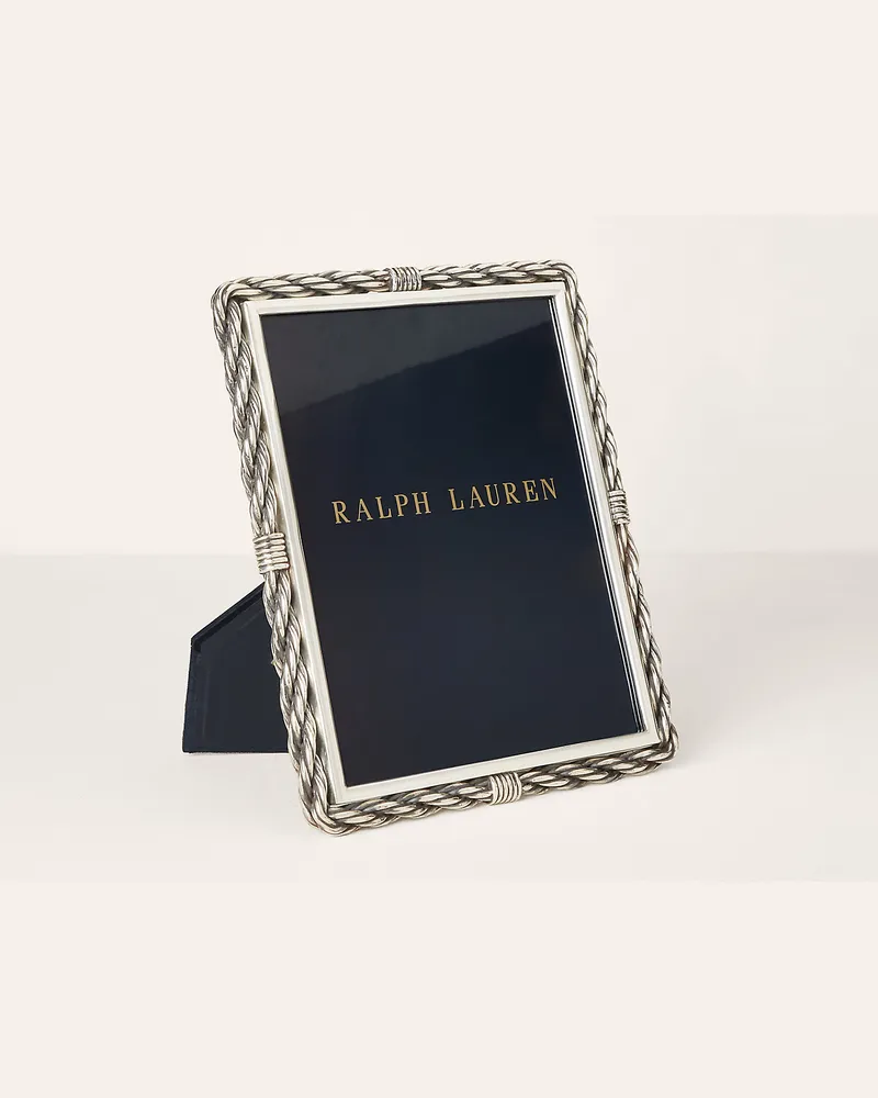 Ralph Lauren Home Rahmen Macomber Silver