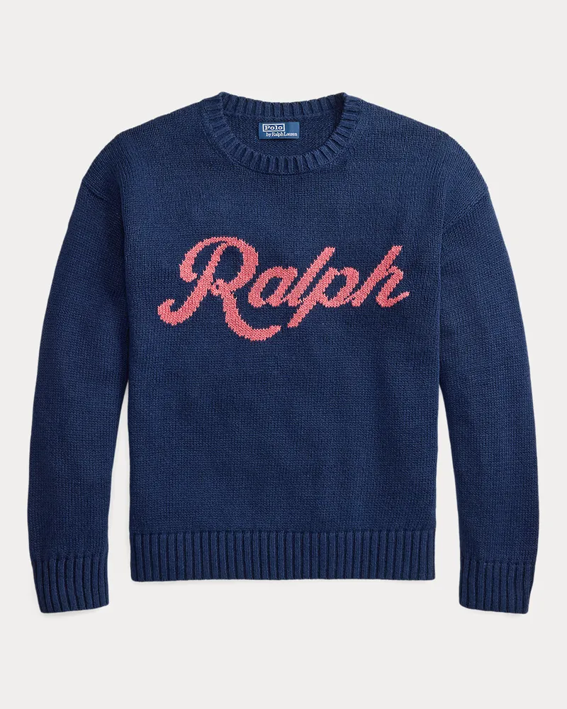 Ralph Lauren Der Logo-Pullover  Ralph Lauren Blue