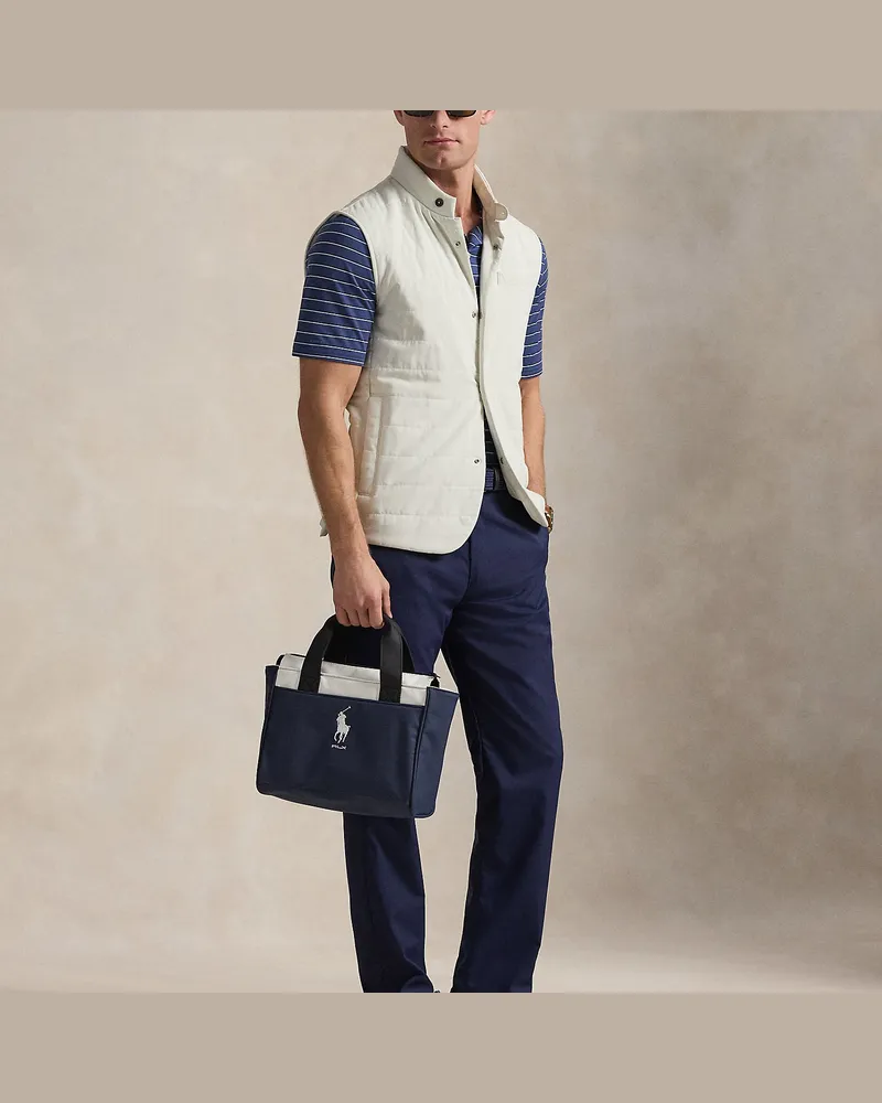 Ralph Lauren Golf-Tragetasche mit gesticktem Logo Blue