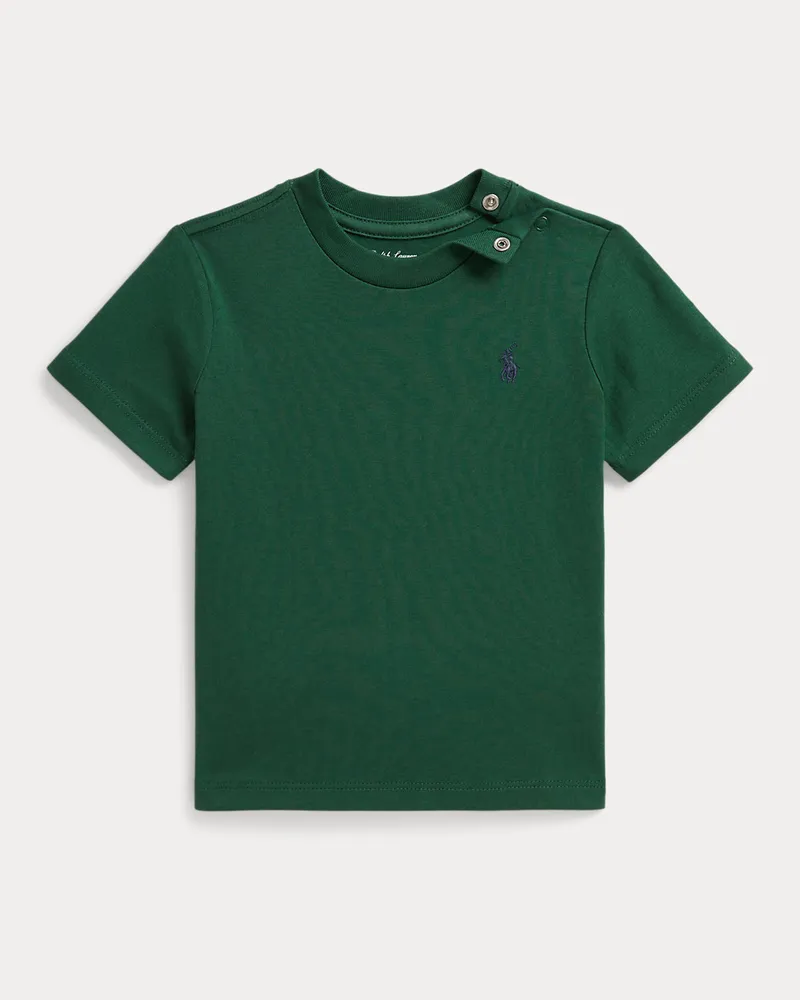 Ralph Lauren T-Shirt aus Baumwolljersey Green