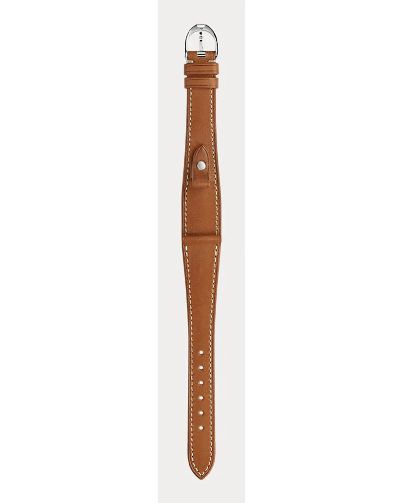 Ralph Lauren Petite Stirrup Armband Aus Kalbsleder Tan