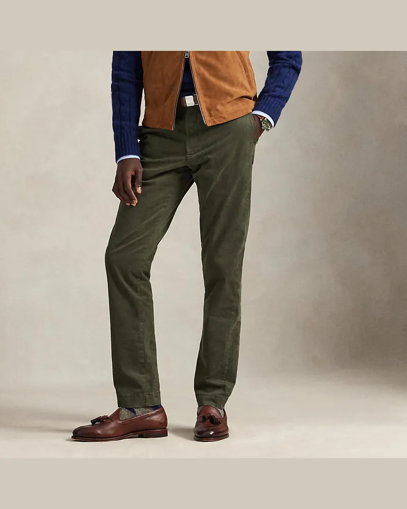 Ralph Lauren Slim-Fit Hose Jarrett aus Atlas Green