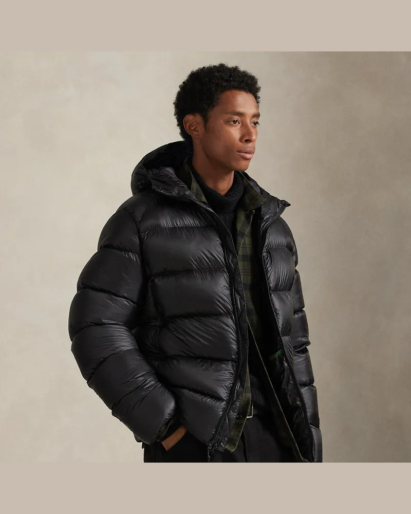 Ralph Lauren The Hawthorne Packable Down Jacket Black