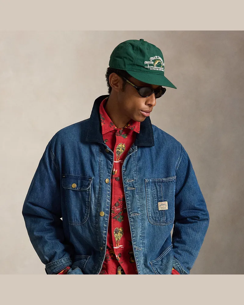 Ralph Lauren Utility-Denimjacke Blue