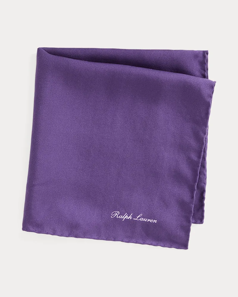 Ralph Lauren Einstecktuch aus Seide Purple