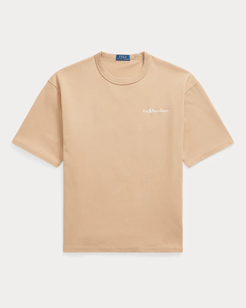 Ralph Lauren Relaxed-Fit Jersey-T-Shirt mit Logo Tan