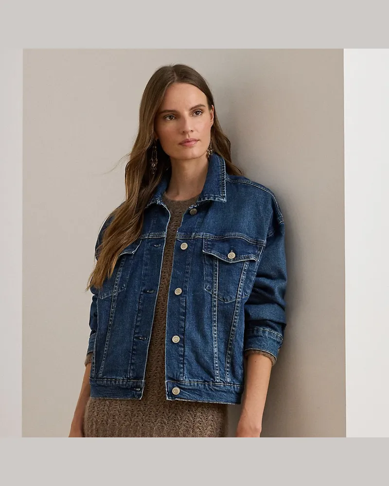 Ralph Lauren Denim-Truckerjacke Blue
