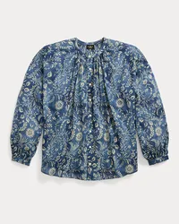 Ralph Lauren Bluse aus Baumwollvoile mit Blumendruck Multi