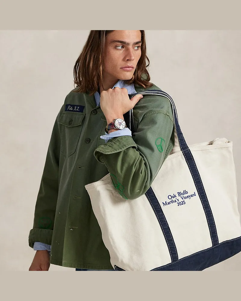 Ralph Lauren Die Tragetasche Oak Bluffs Cream