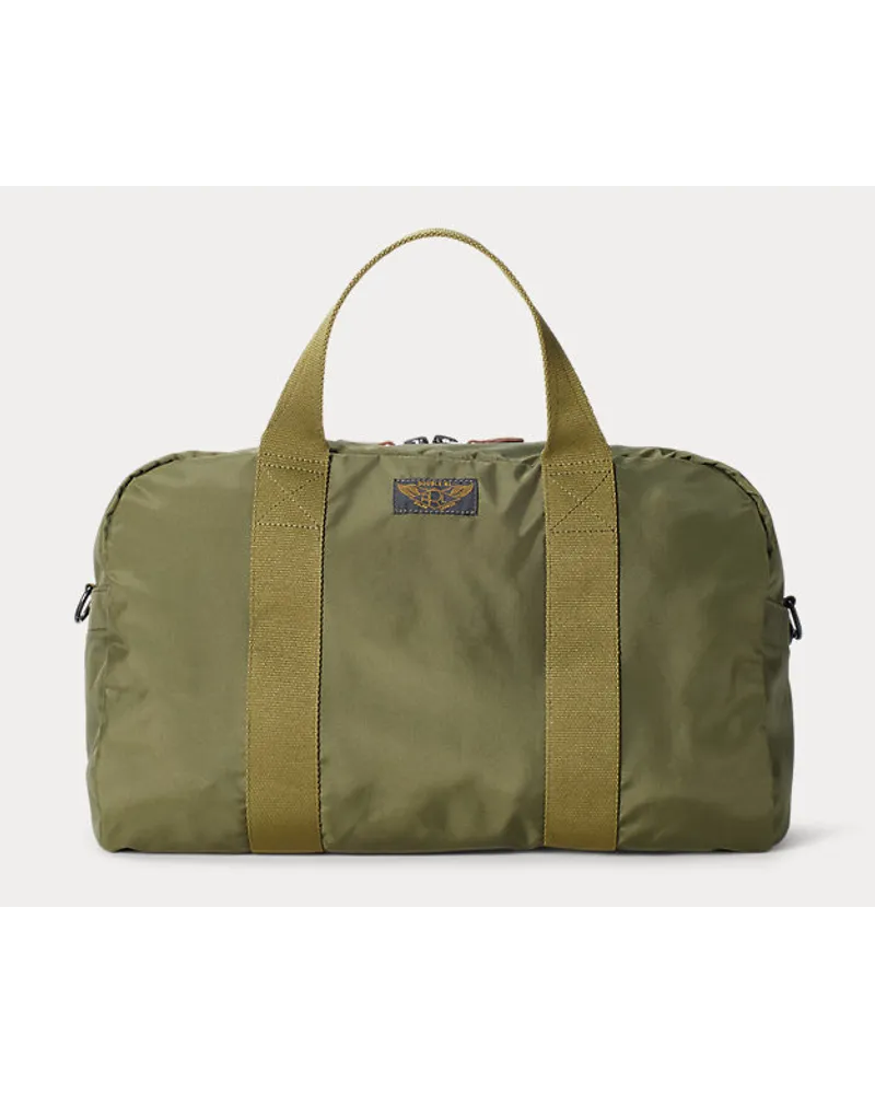 Ralph Lauren Nylon-Reisetasche im Utility-Stil Green