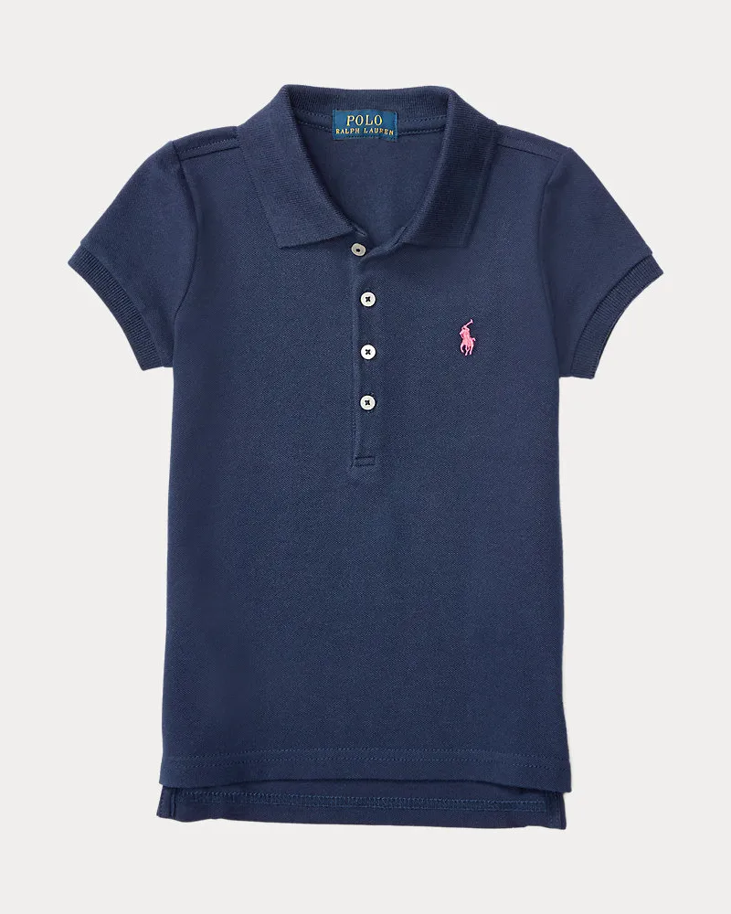 Ralph Lauren Poloshirt aus Stretchpiqué Blue