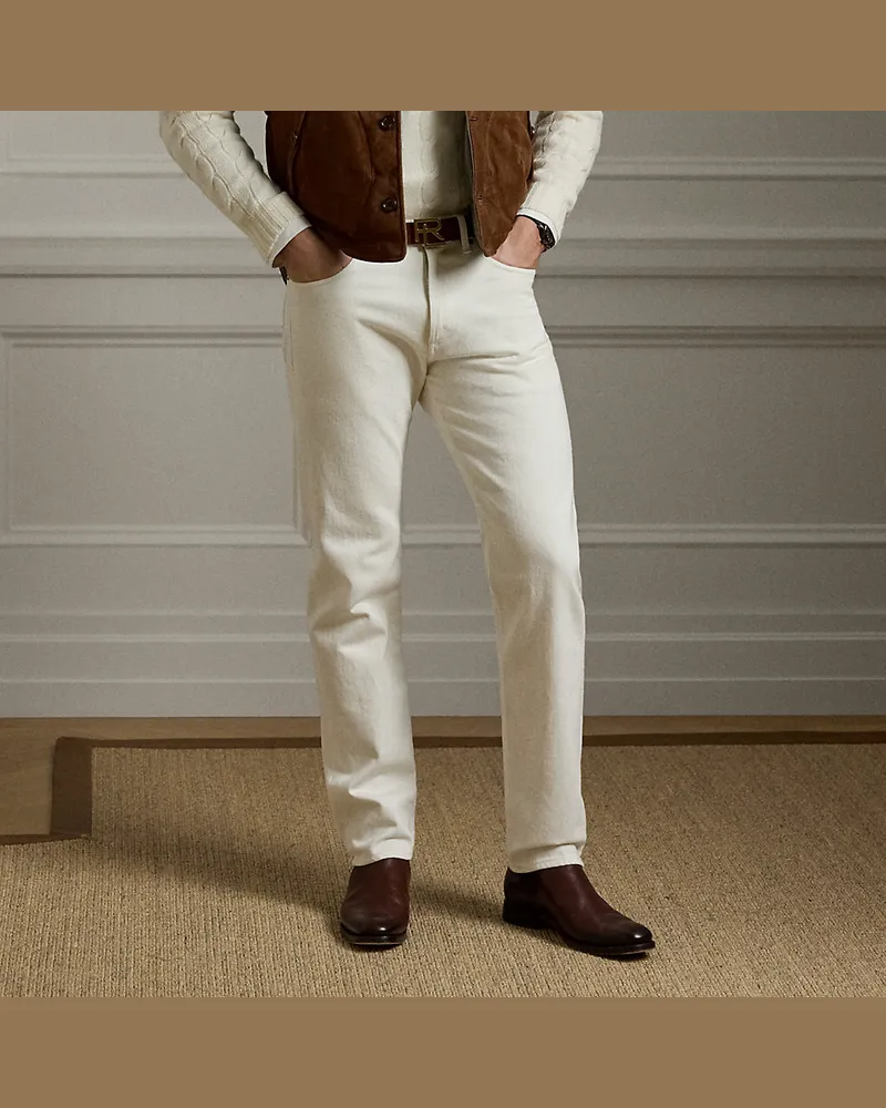 Ralph Lauren Slim-Fit Stretchjeans White