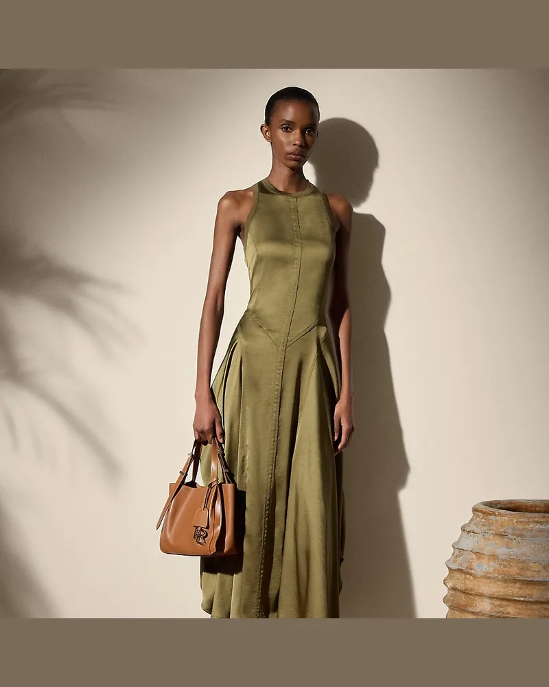 Ralph Lauren Tageskleid Sienna aus Charmeuse Green