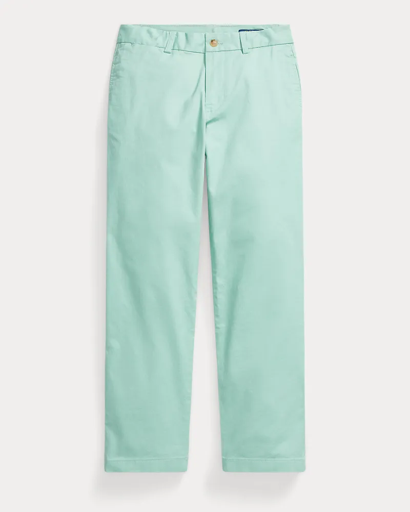Ralph Lauren Straight-Fit Hose aus abriebfestem Twill Green