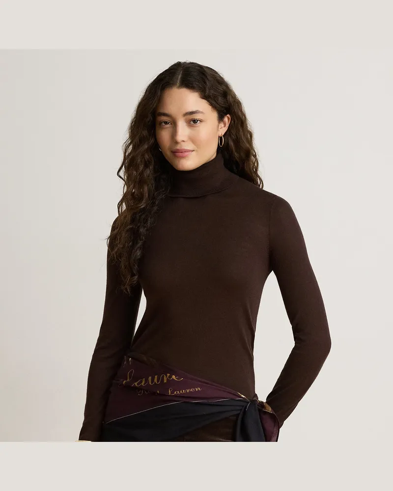 Ralph Lauren Rollkragenpullover Brown
