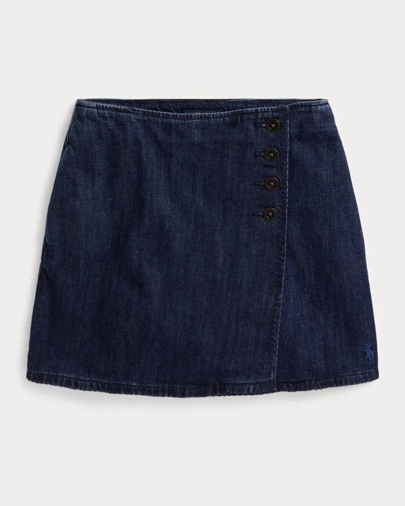 Ralph Lauren Wickelrock aus Denim Blue