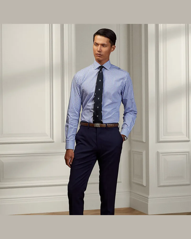 Ralph Lauren Handgeschneiderte Hose Gregory Blue