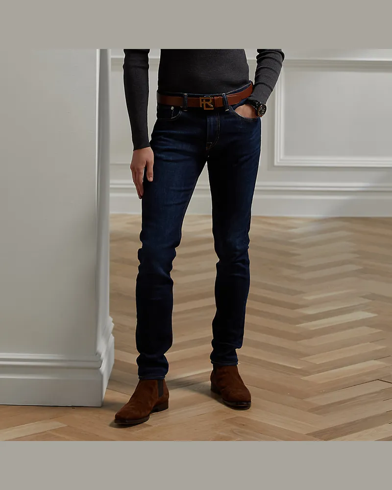 Ralph Lauren Skinny-Fit Stretchjeans Blue