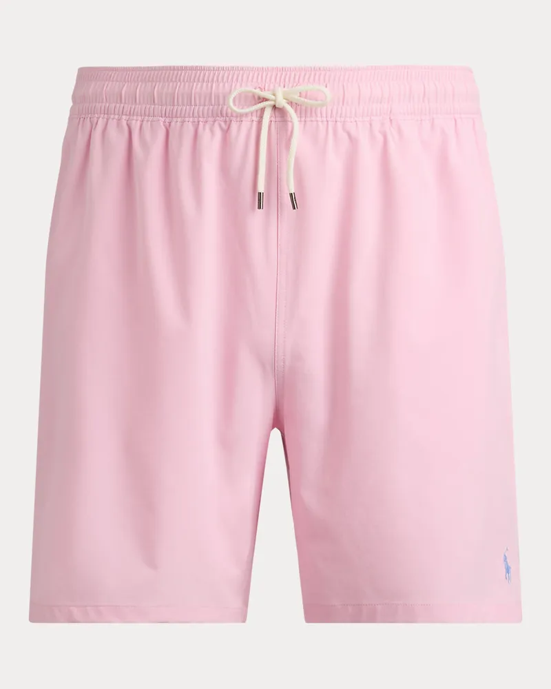 Ralph Lauren Große Größen - Classic-Fit Stretch-Badeshorts Traveler Pink