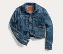 Verkürzte Jeansjacke