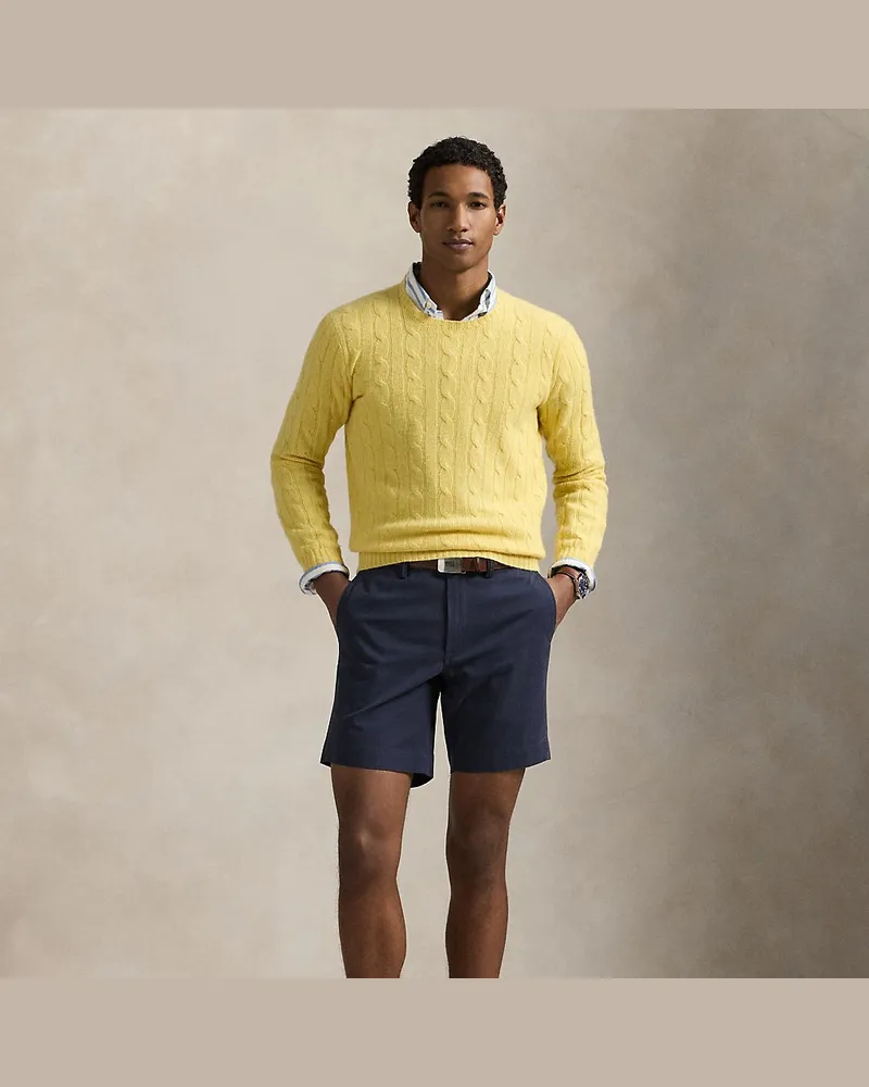 Ralph Lauren Straight-Fit Stretch-Chinoshorts Blue