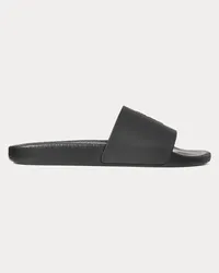 Ralph Lauren Pantolette mit charakteristischem Pony Black