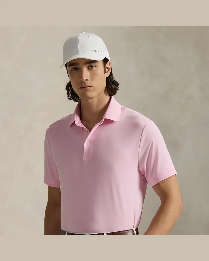 Ralph Lauren Tailored-Fit Performance-Poloshirt Pink