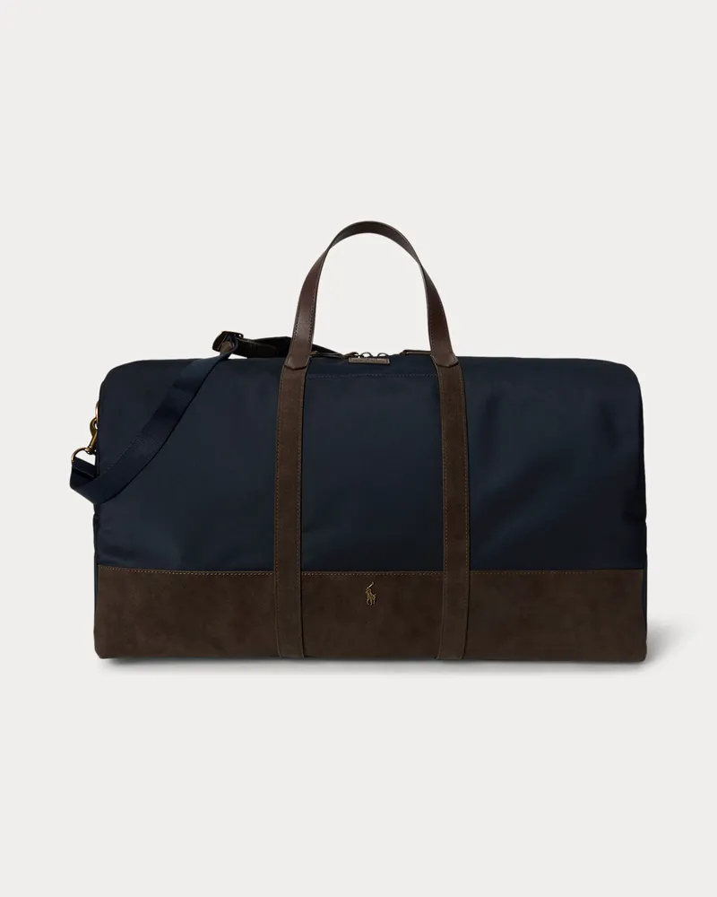 Ralph Lauren Reisetasche mit Wildlederbesatz Multi