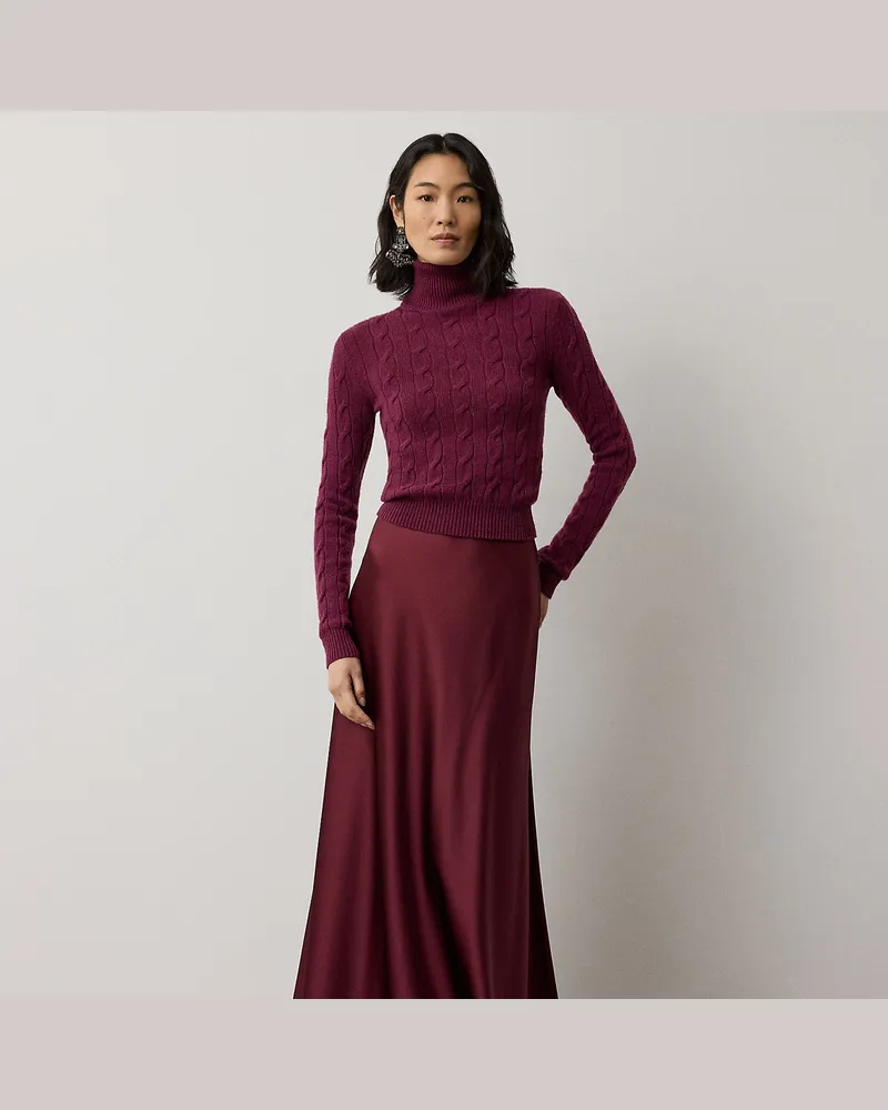 Ralph Lauren Rock Masina aus Satin Red