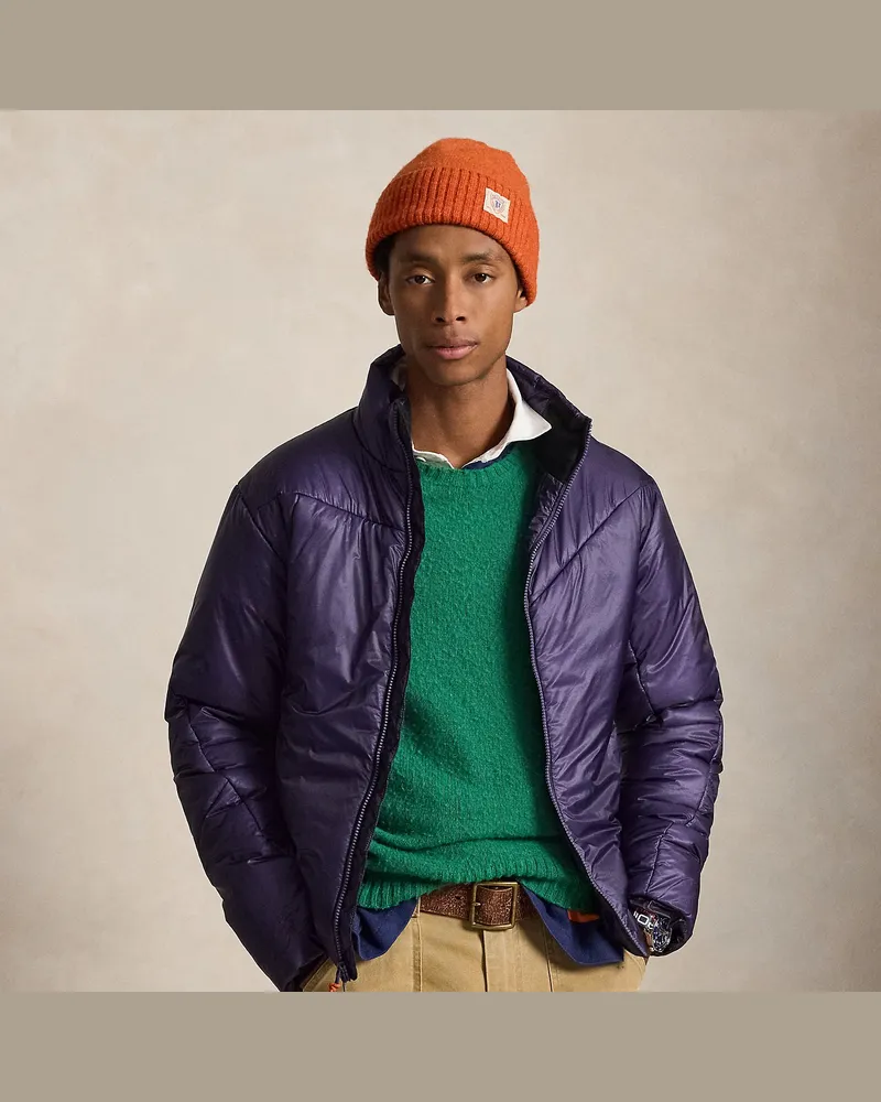 Ralph Lauren Die isolierte Jacke Hawthorne Purple