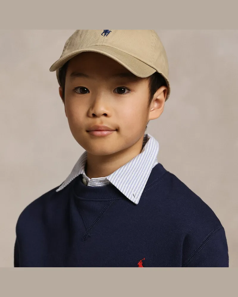 Ralph Lauren Klassische Baumwollchino-Baseballkappe Tan