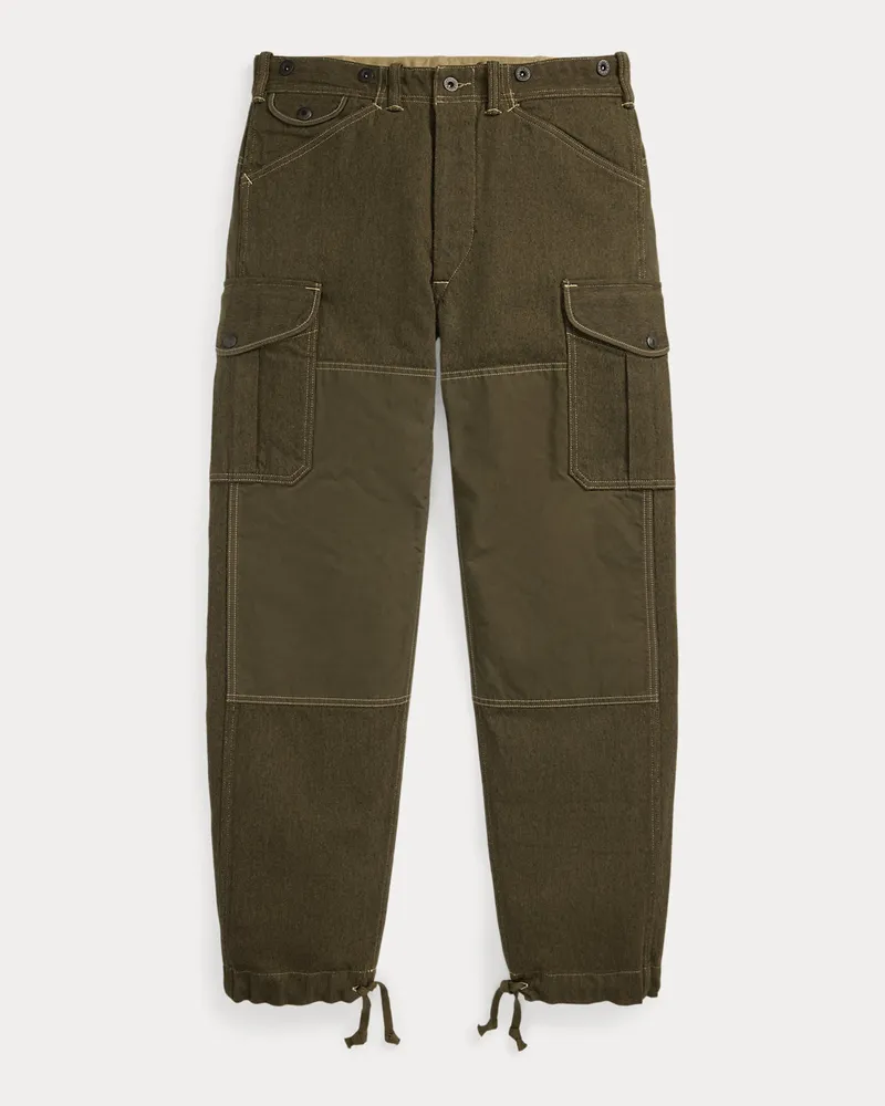 Ralph Lauren Regiment-Fit Twill-Cargohose Green