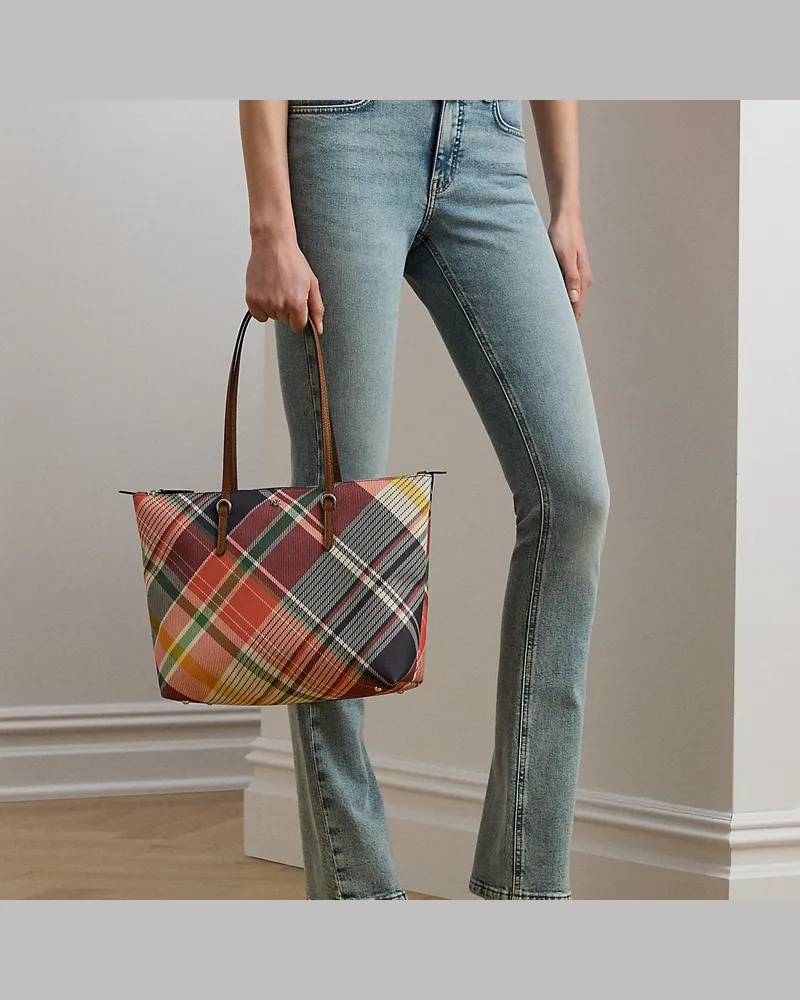 Ralph Lauren Mittelgroße Nylon-Tragetasche Keaton Multi