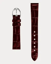 Ralph Lauren Uhrenarmband RL 888 aus Alligatorleder Red