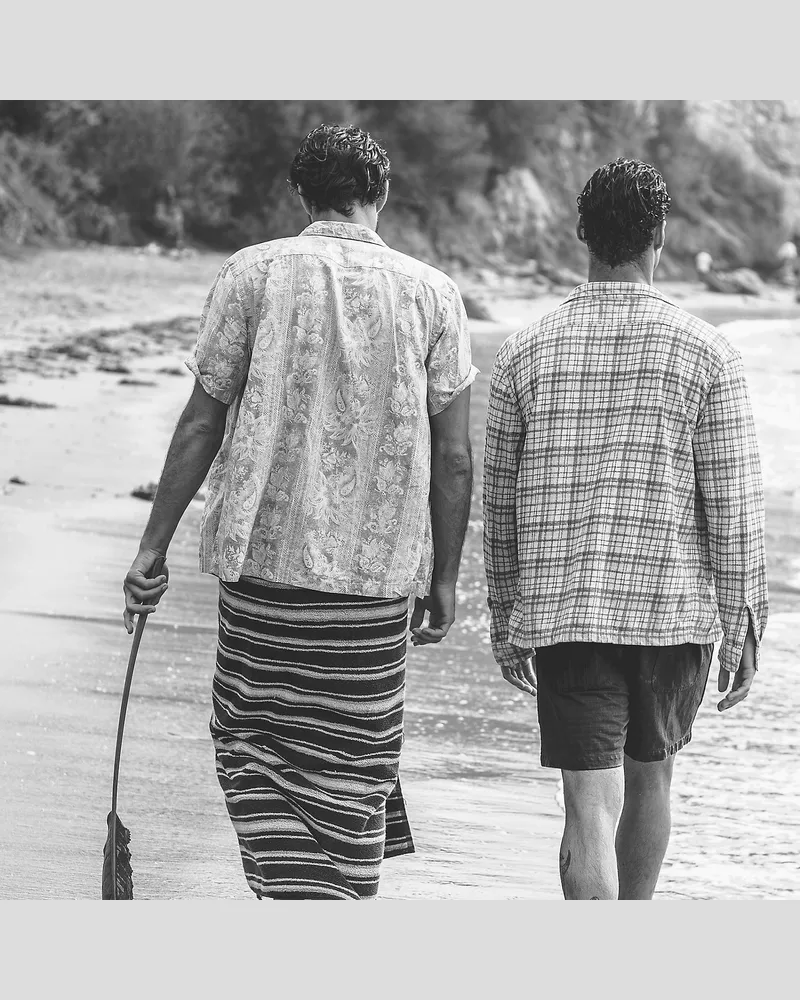 Ralph Lauren Hemd mit Blumen- und Paisley-Motiven Blue