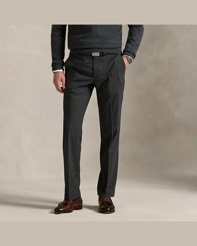 Ralph Lauren Straight-Fit Stretchhose Manhasset Grey